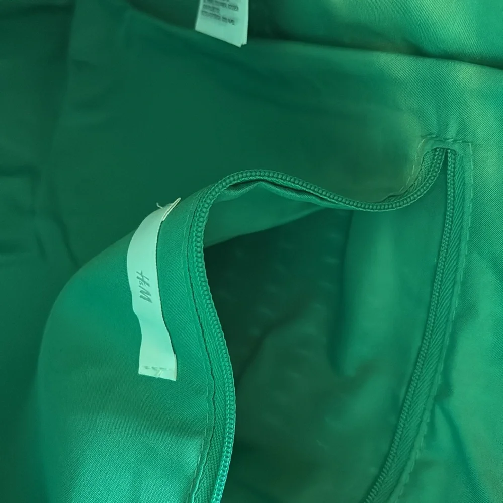 H&M Green Woven Tote - Picture 4 of 7